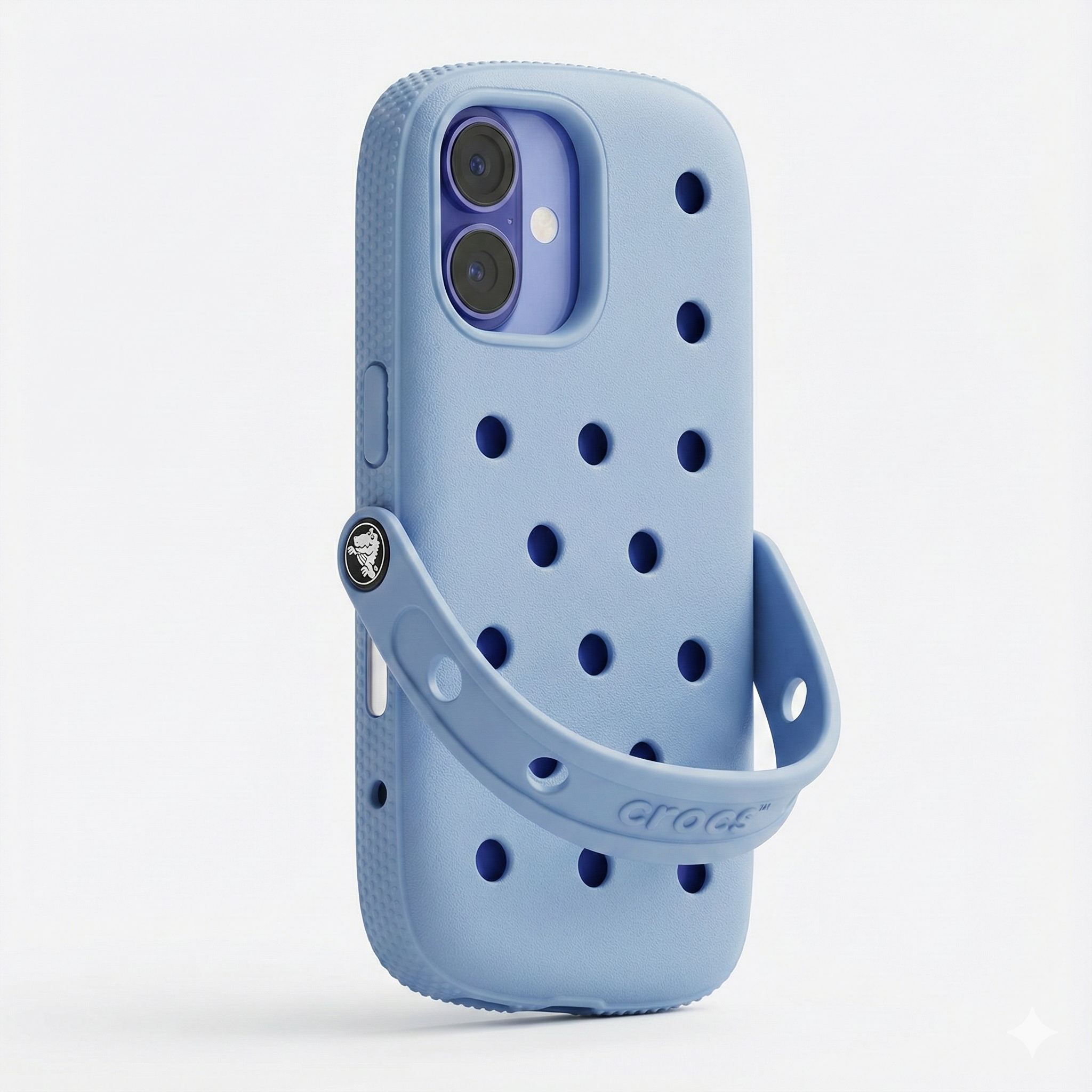 Coque iPhone Crocs Bleu | Tous Modèles iPhone 11 au 16 Pro Max