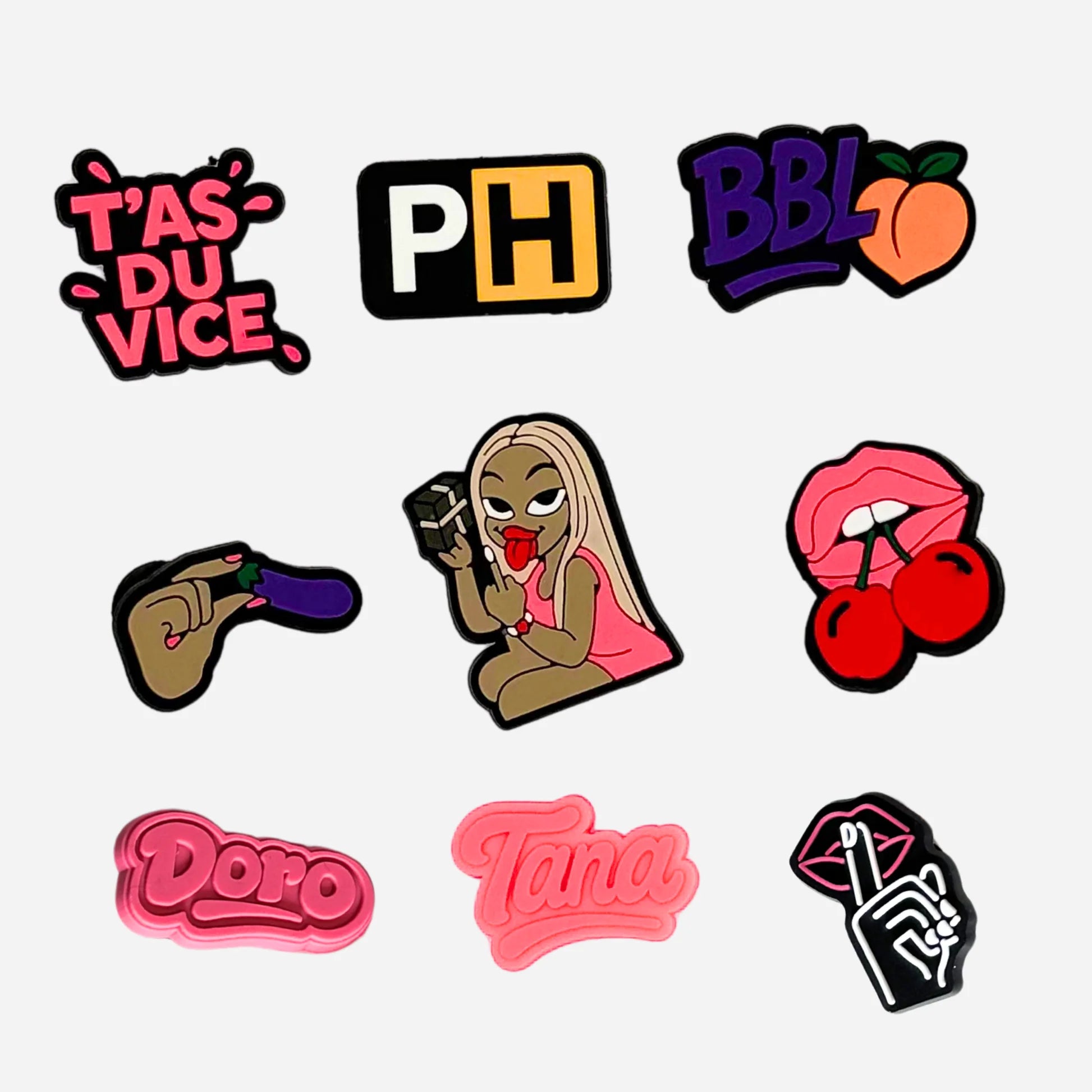 Pack Pin's Tana pour Crocs – Jibbitz Collection Complète