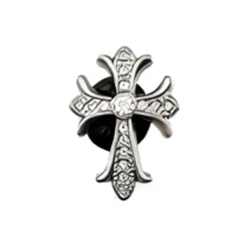 Pin’s Chrome Hearts argent pour Crocs