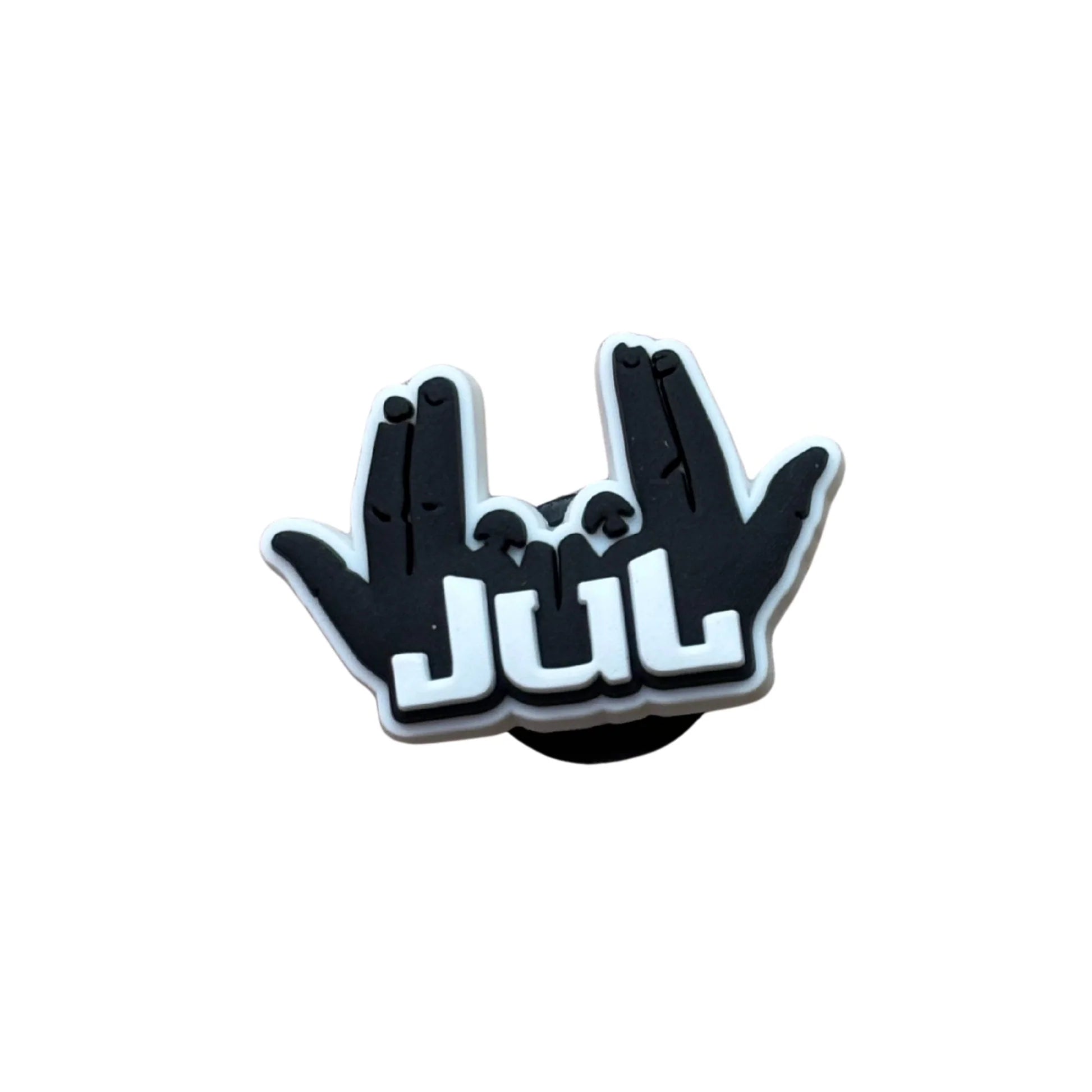Pin's Crocs Signe Jul – Jibbitz Geste Signature Rappeur Jul