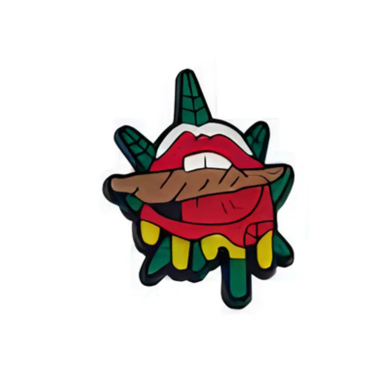 Pin's Crocs Weed – Jibbitz Feuille Weed Graphique Street