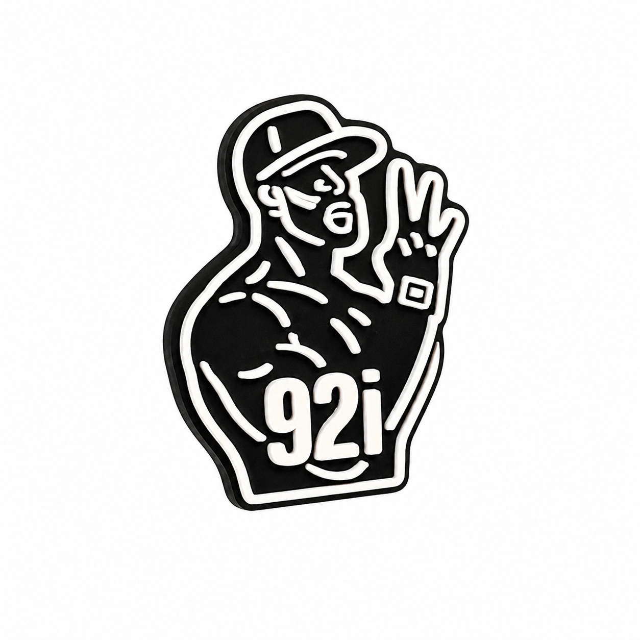 Pin's 92i pour Crocs - Accessoire rap français et streetwear ClogsAddict