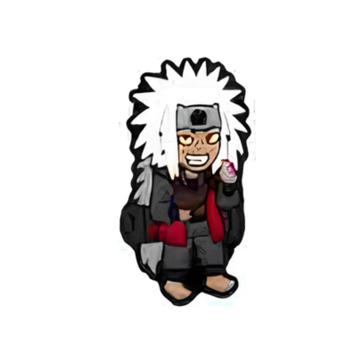 Pin's Jiraya Sage Mode pour Crocs - Accessoire Naruto Shippuden ClogsAddict
