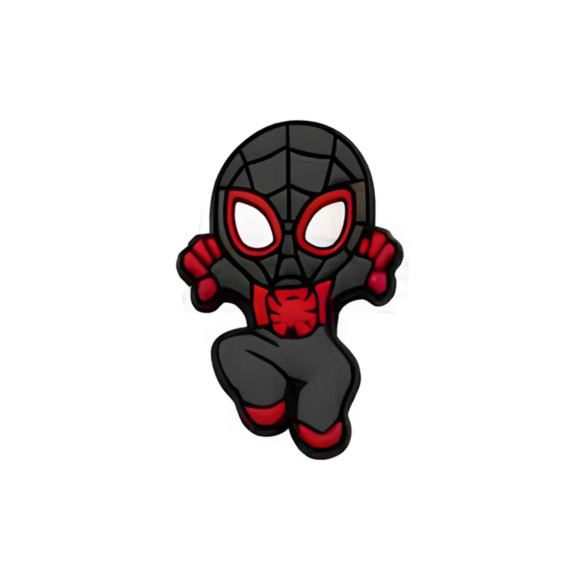Pin's Miles Morales saut pour Crocs - Accessoire Marvel Spider-Verse ClogsAddict