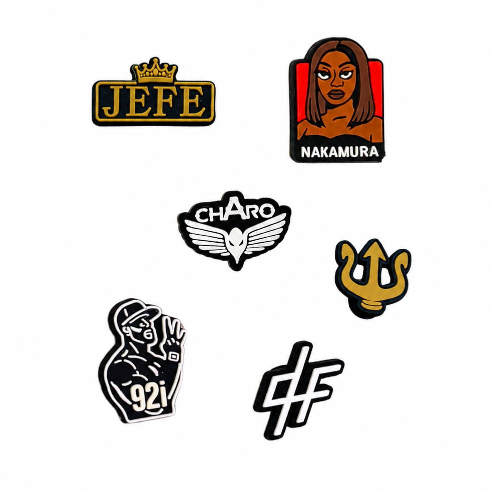 Collection pin's Rap Français pour Crocs avec modèles streetwear et culture urbaine - Livraison 7 à 12 jours ClogsAddict