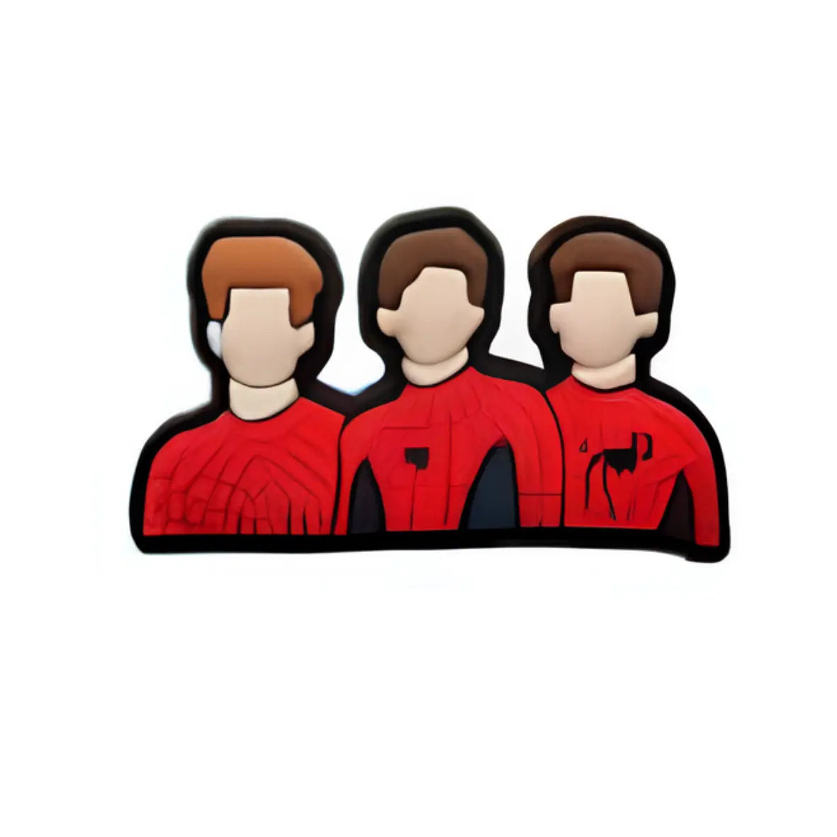 Pin's trio Spider-Verse pour Crocs - Accessoire Miles Morales ClogsAddict