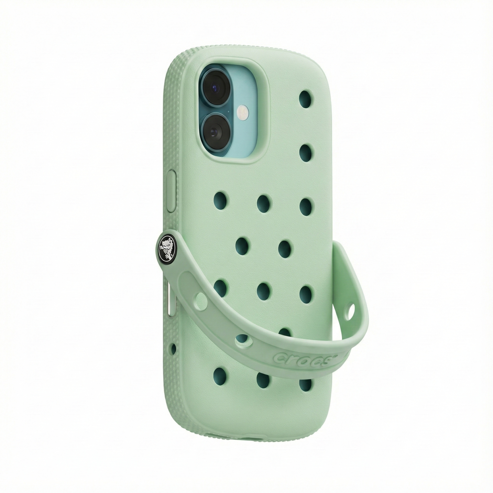 Coque iPhone Crocs Vert | Tous Modèles iPhone 11 au 16 Pro Max
