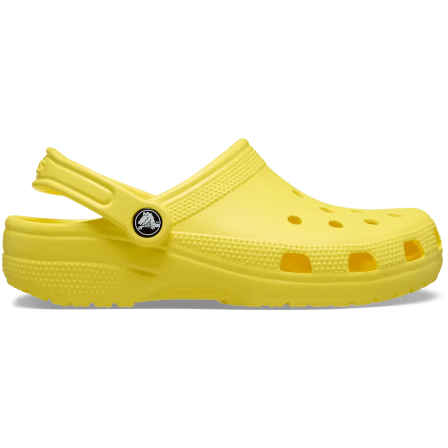 Crocs Classic Jaune – Sabots Lumineux & Pétillants