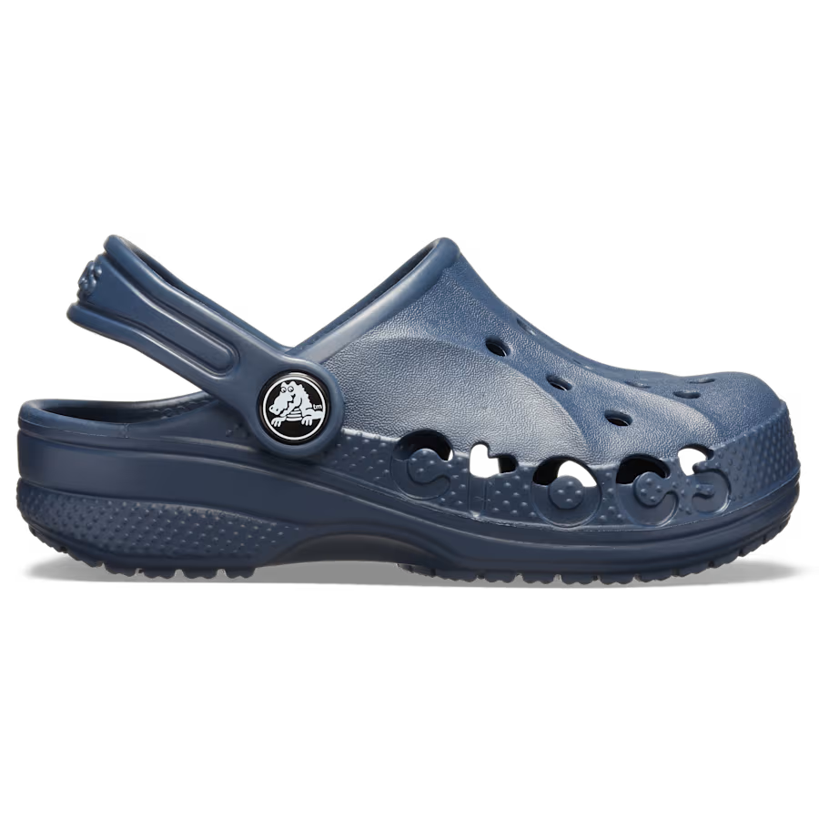 Crocs Kids Baya Bleu Marine | Sabots Enfant Sobres & Respirants
