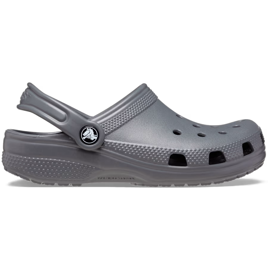 Crocs Kids Classic Gris | Sabots Enfant Neutres & Polyvalents
