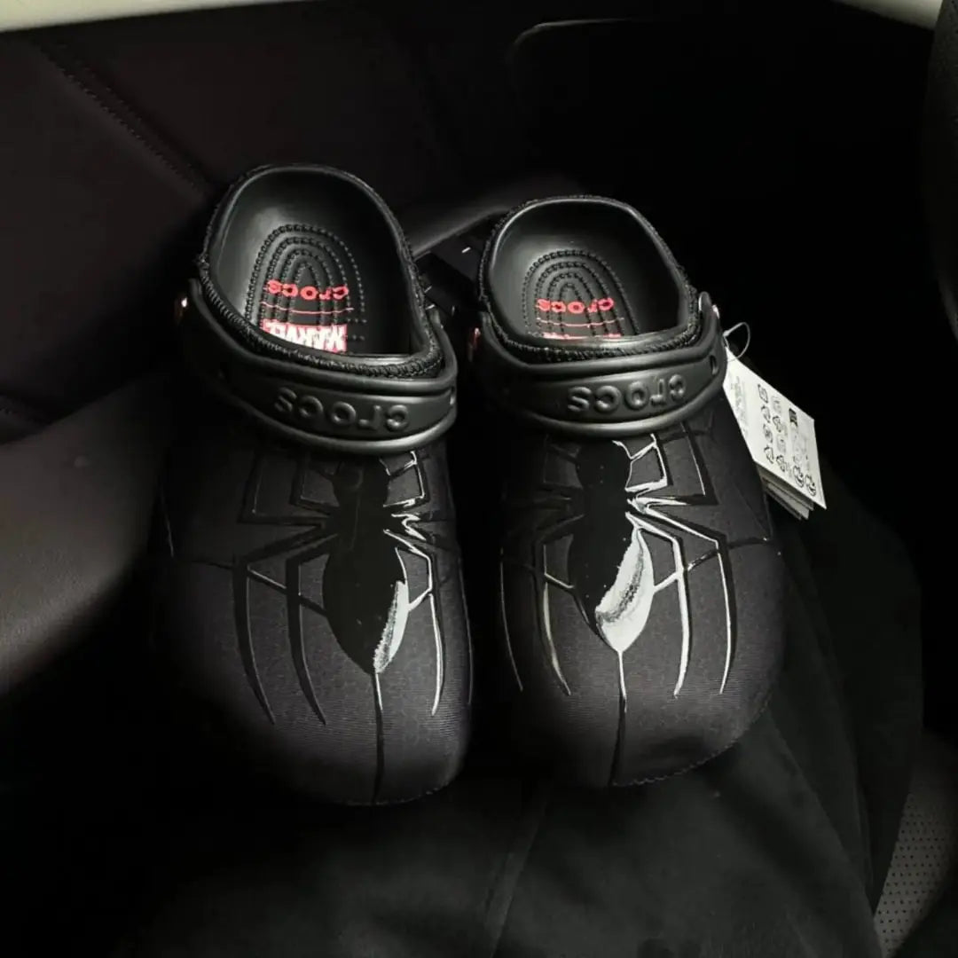 Crocs classic Spiderman Noir