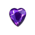 CŒUR VIOLET POUPRE