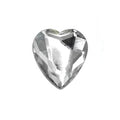 CŒUR GRIS BRILLANT