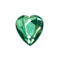 CŒUR VERT RUBI