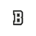 B