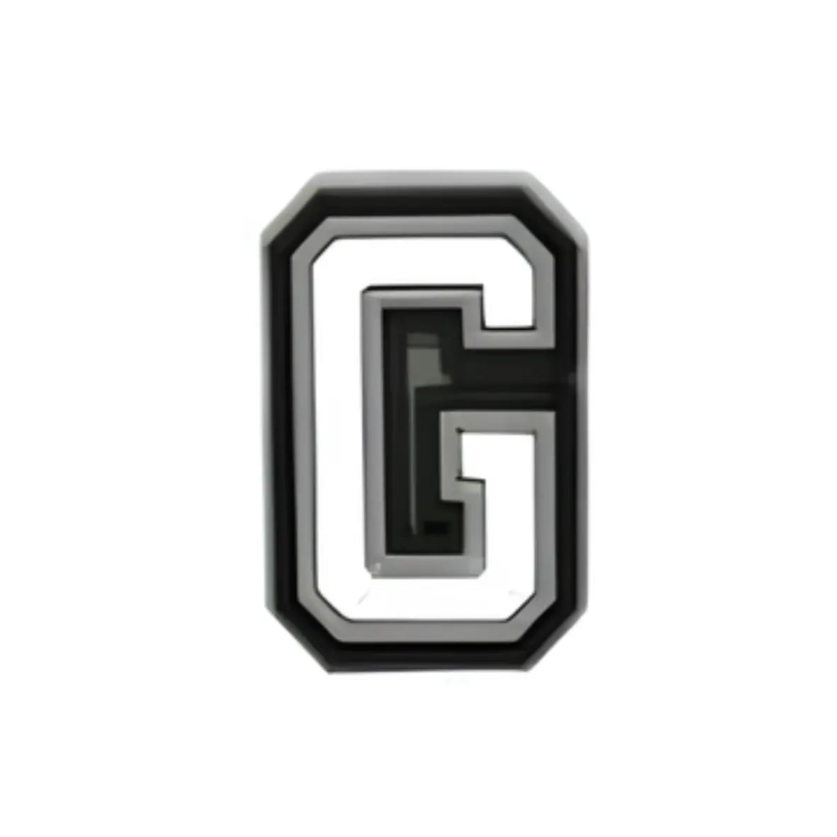Pin’s lettre G pour Crocs personnalisation prénom