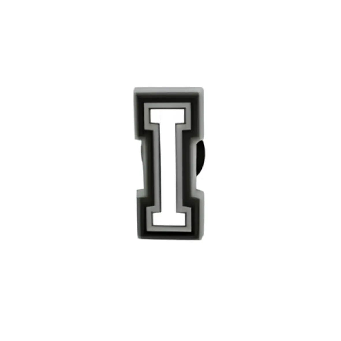 Pin’s lettre I pour Crocs personnalisation prénom