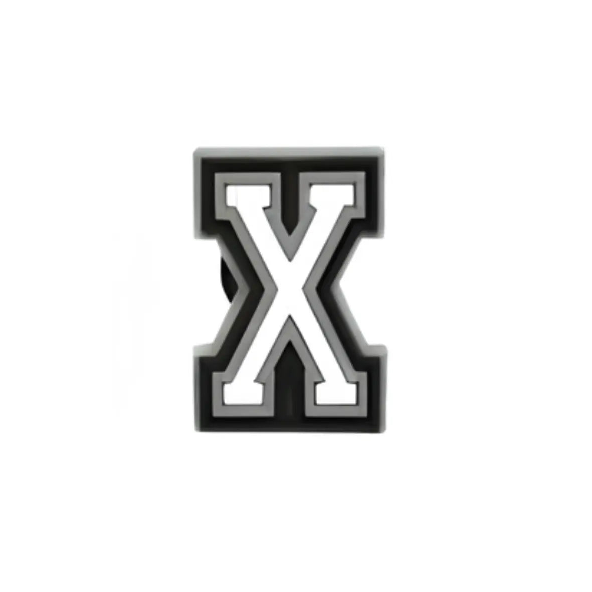 Pin’s lettre X pour Crocs personnalisation prénom