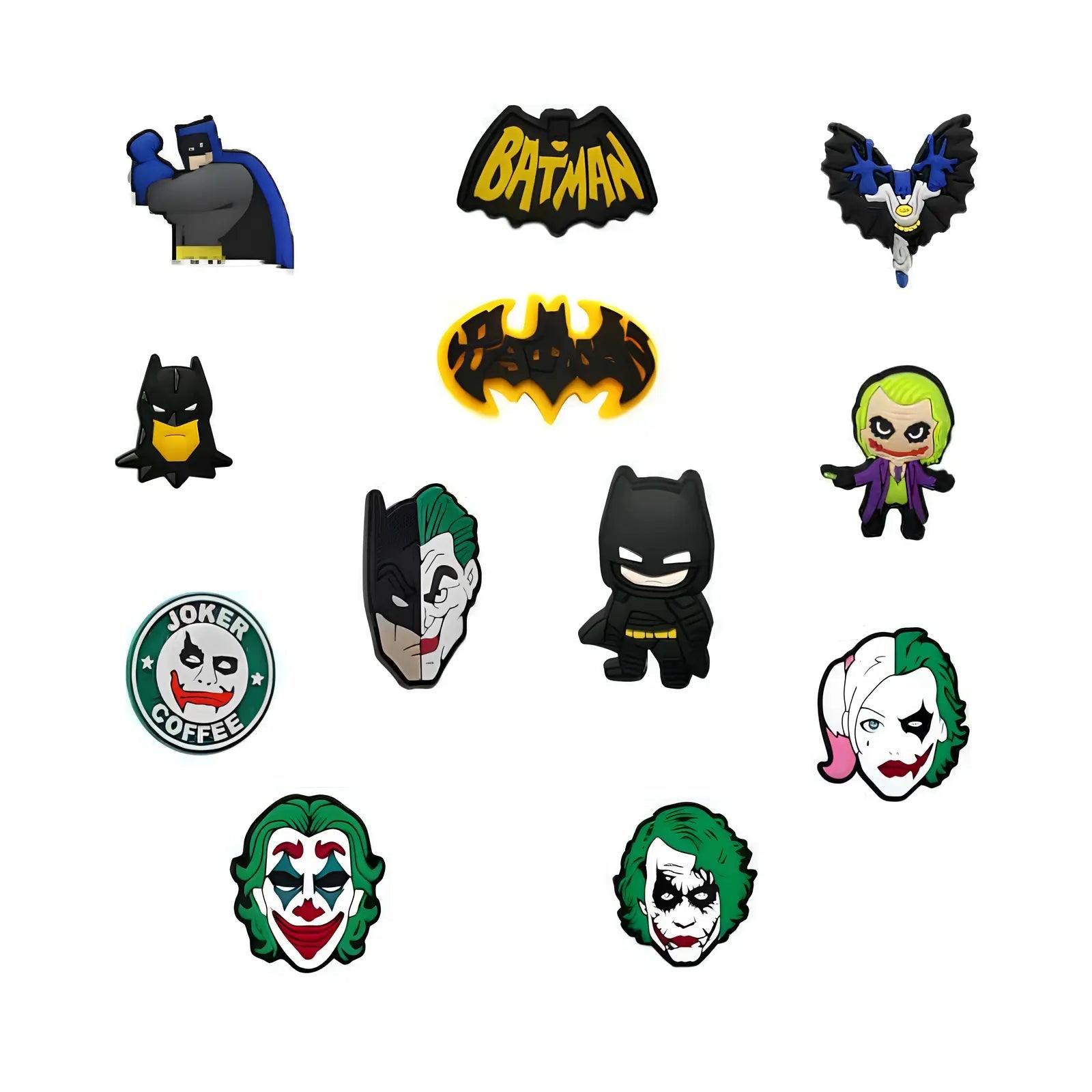 Pack Pin's Batman pour Crocs – Jibbitz Collection Complète 
