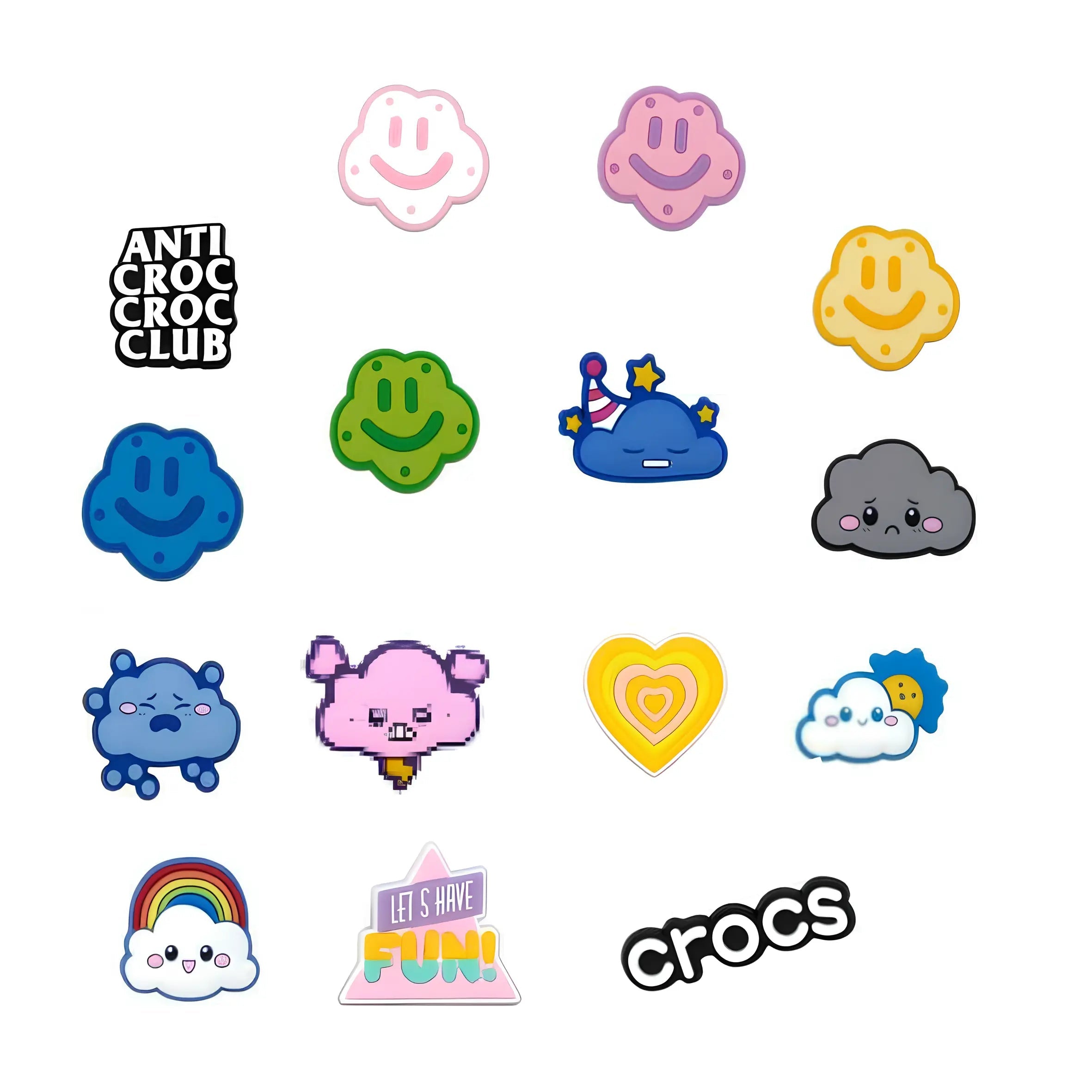 Pack Pin's Club pour Crocs – Jibbitz Collection Complète