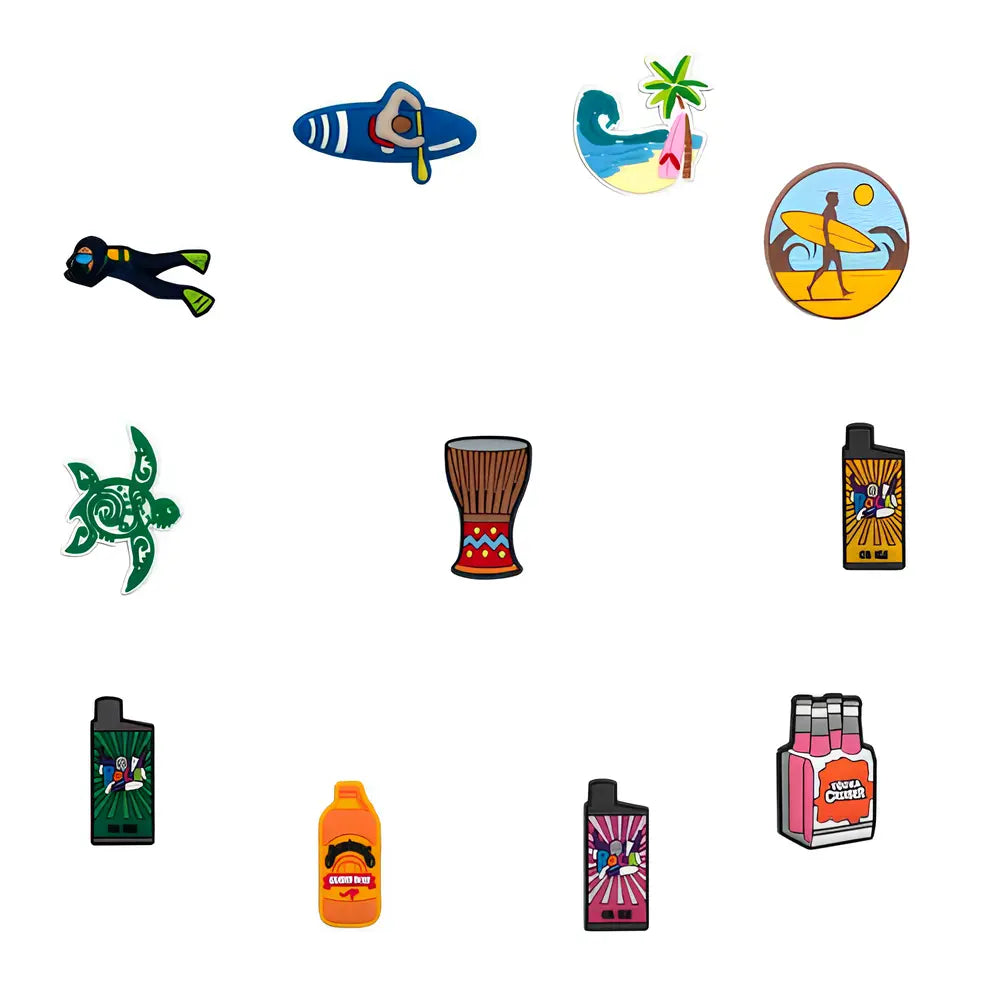 Pack Pin's Îles pour Crocs – Jibbitz Collection Complète