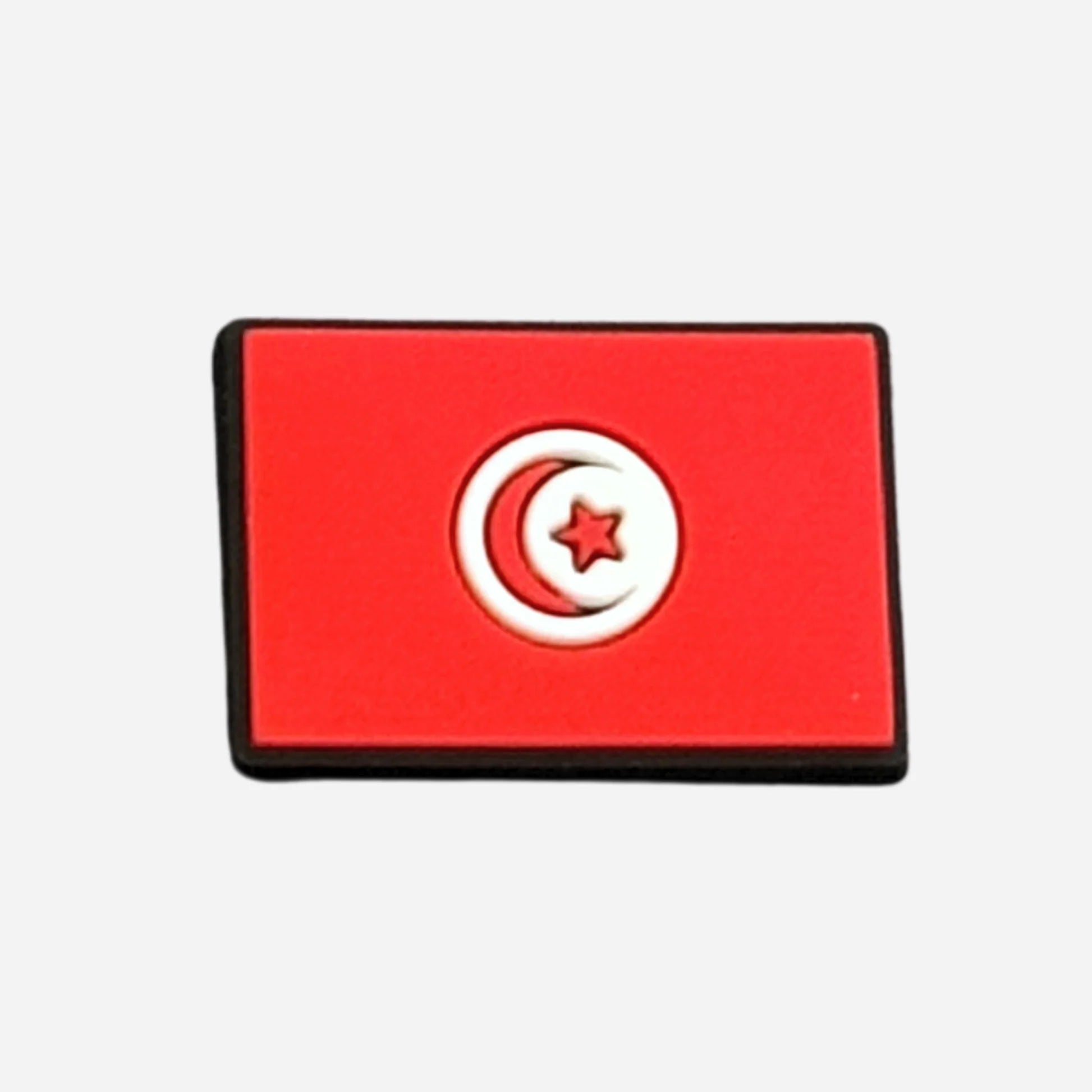 Pin's Crocs Drapeau Tunisie – Jibbitz Croissant Fierté Tunisienne