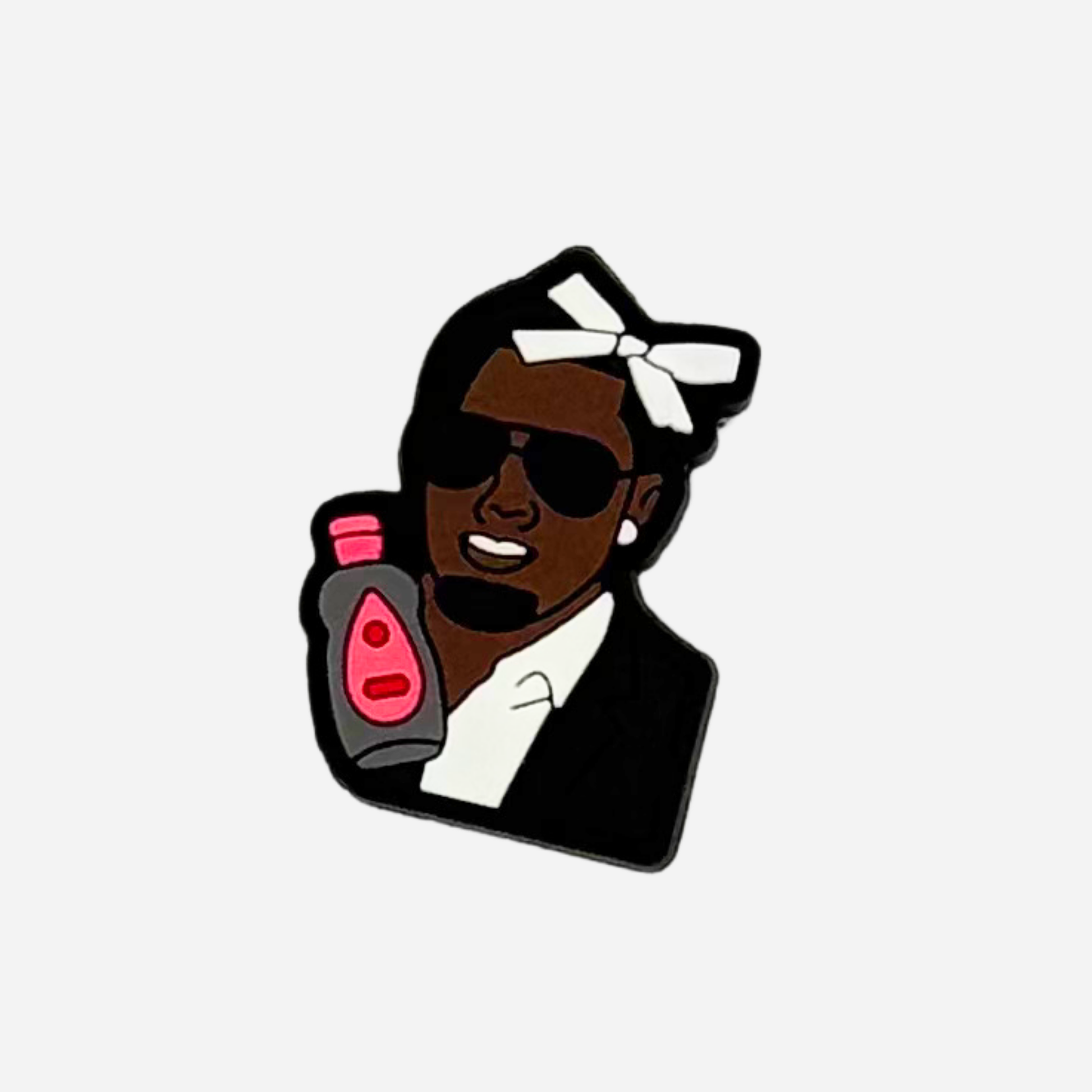 Pin's Crocs P Diddy Moqueur – Jibbitz Mème Pop Culture Viral
