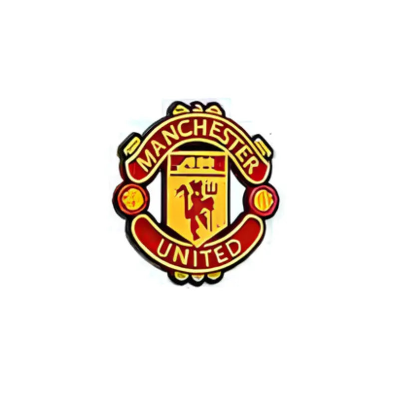     Pin’s logo Manchester United pour Crocs®, accessoire football.