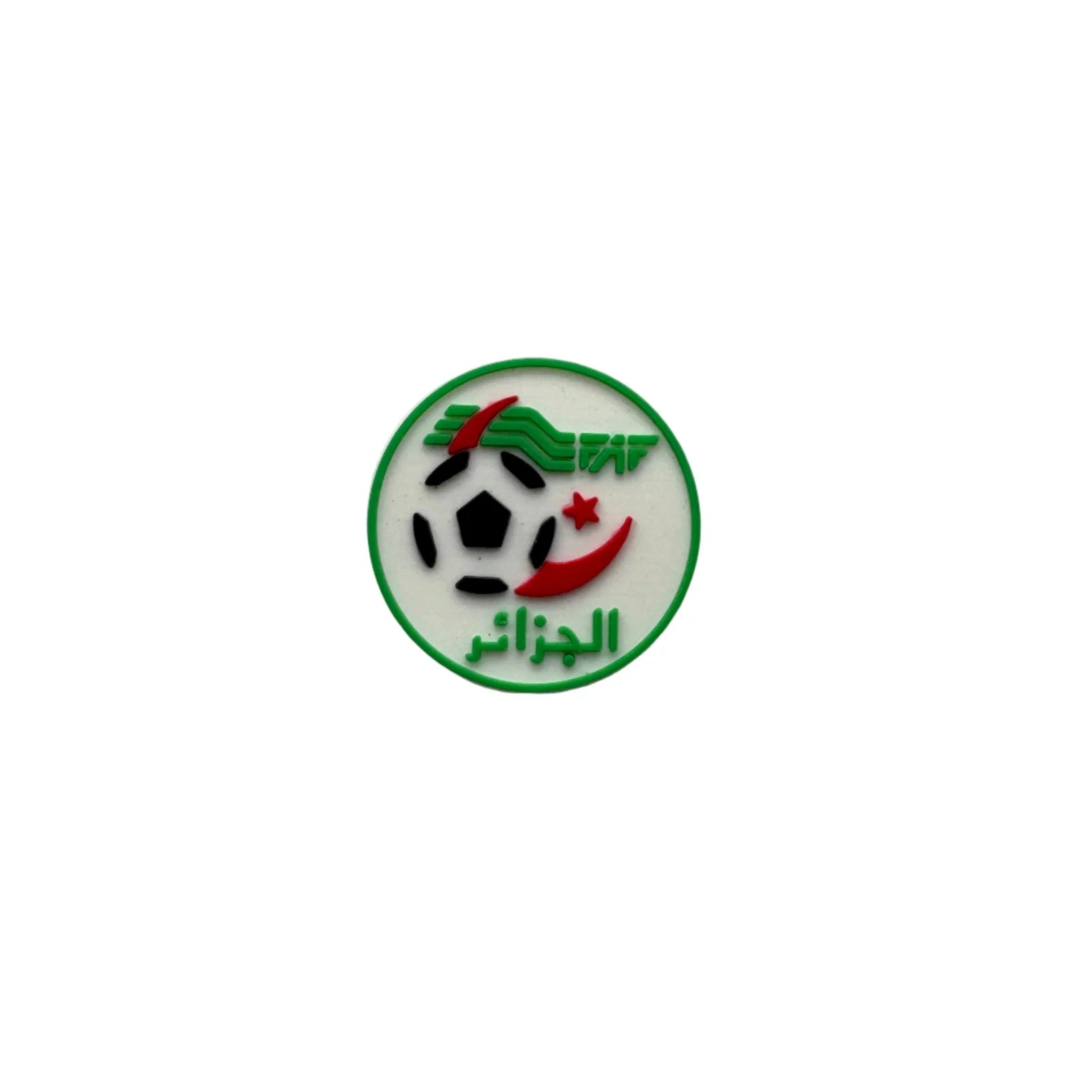 Pin's FAF Algérie pour Crocs - Fédération Algérienne de Football ClogsAddict