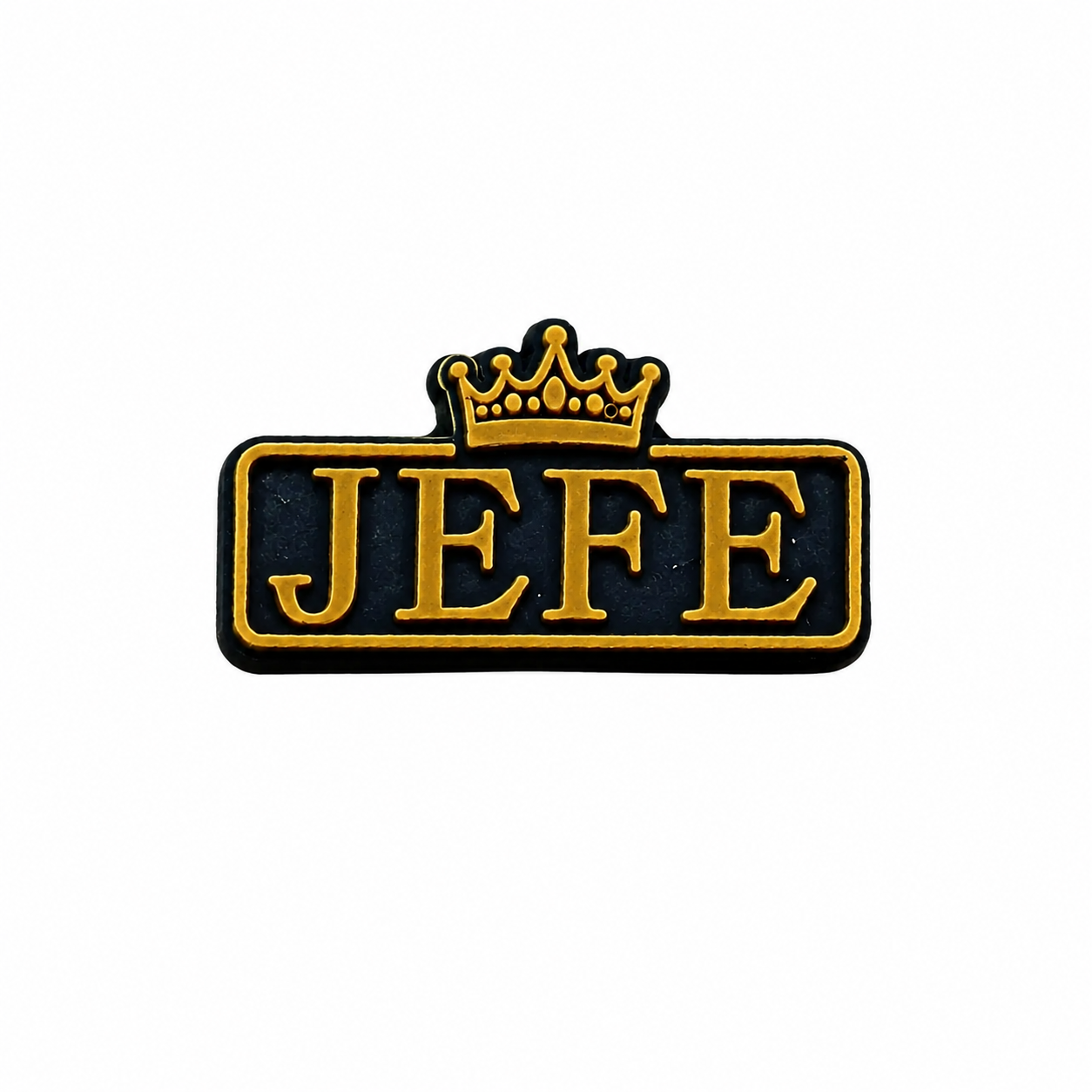 Pin's Jefe pour Crocs - Accessoire rap français et streetwear ClogsAddict