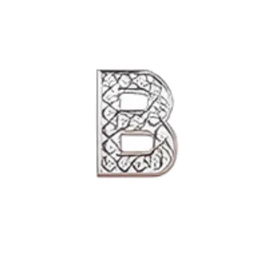 Pin's lettre B strass pour Crocs - Accessoire personnalisé ClogsAddict