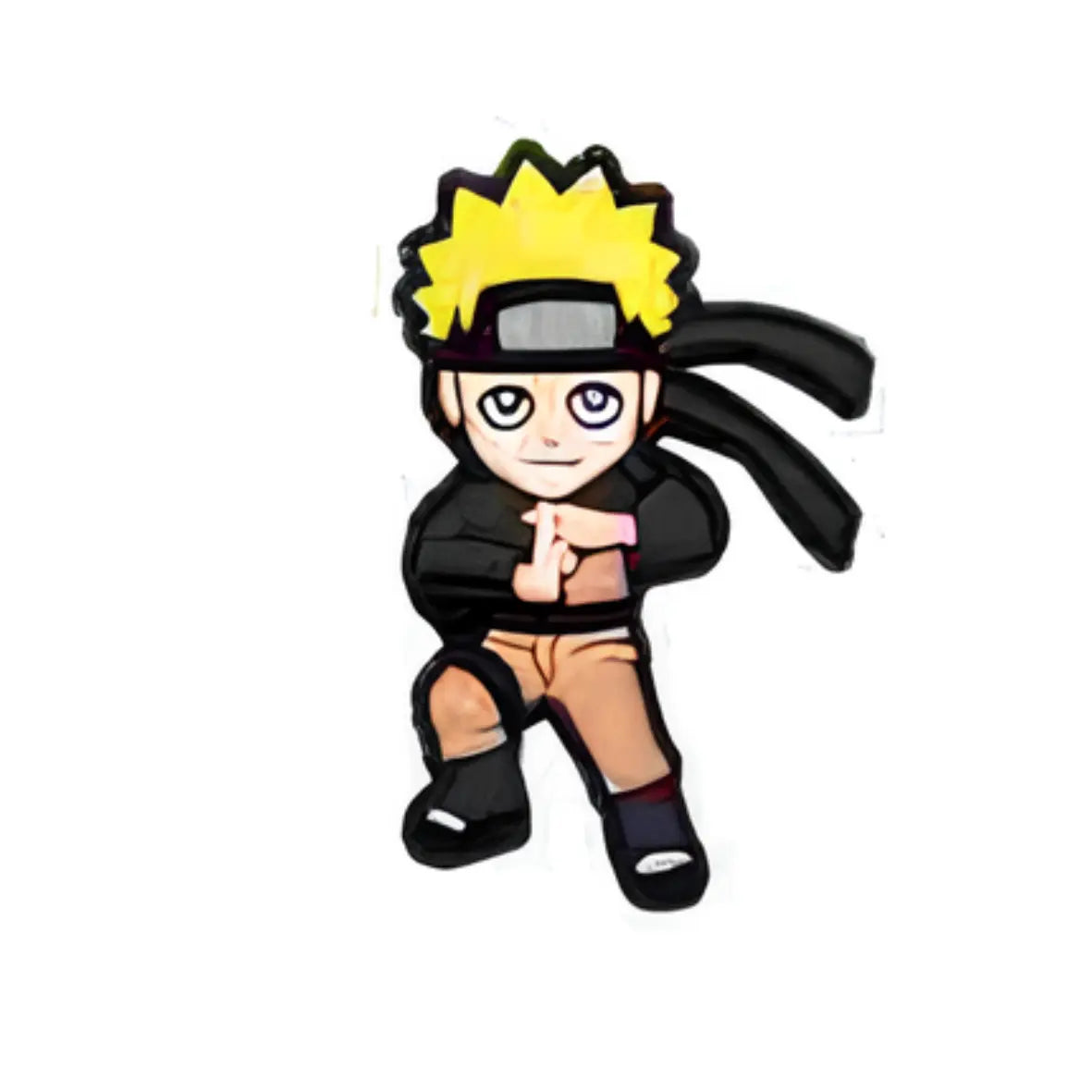 Pin's Naruto Uzumaki chibi pour Crocs - Accessoire anime Naruto ClogsAddict