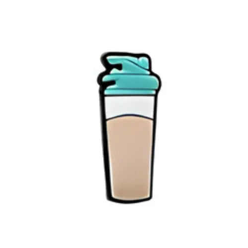 Pin's shaker fitness pour Crocs - Accessoire musculation ClogsAddict