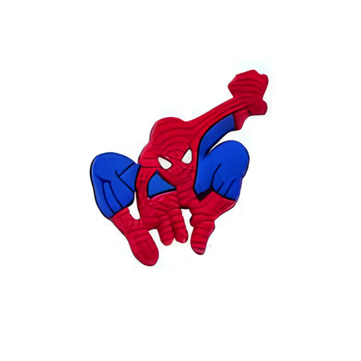 Pin's Spider-Man acrobatique pour Crocs - Accessoire Marvel ClogsAddict