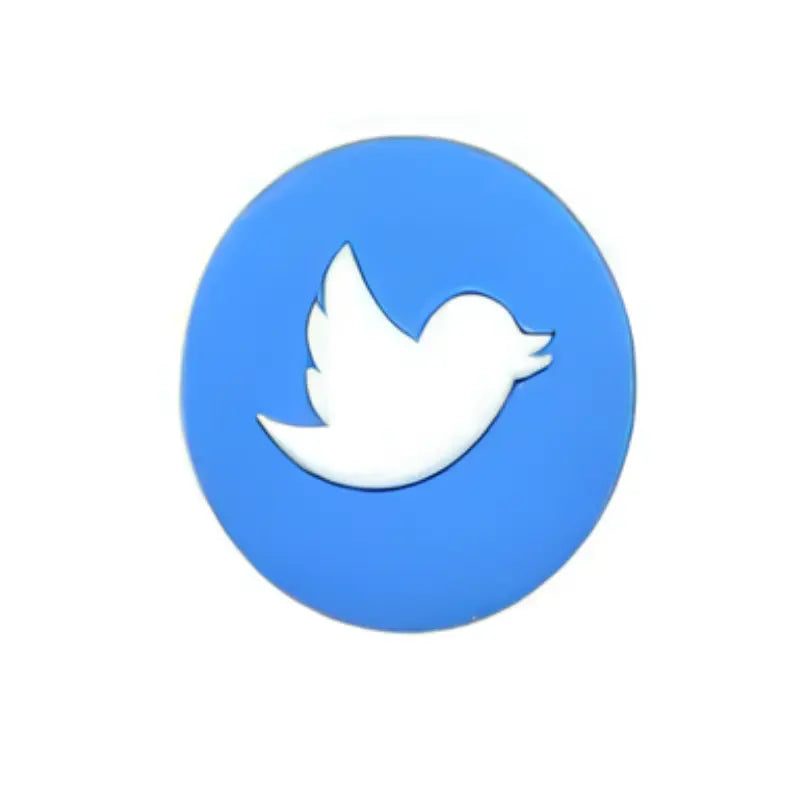 Pin’s logo Twitter X pour Crocs